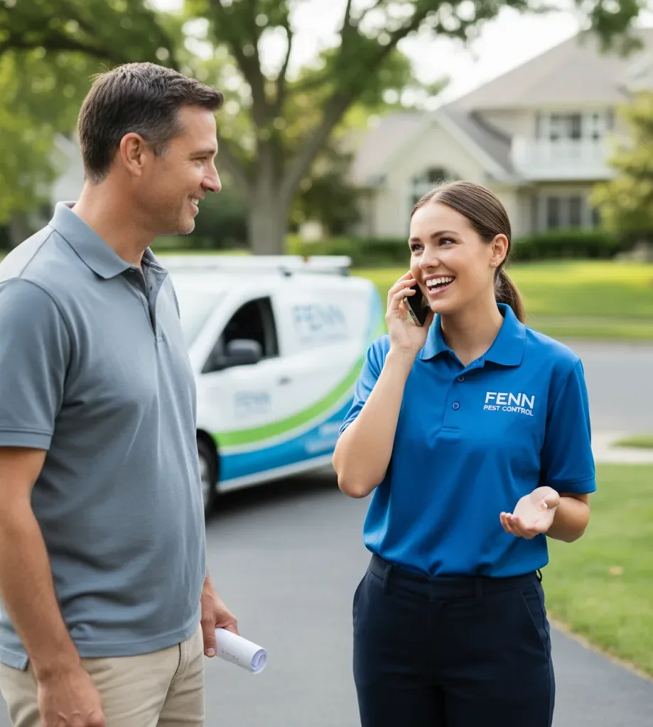 Fenn Pest Control customer support in Archbald